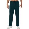 imageWiWi Sweatpants for Mens Workout Gym Pants Lightweight Track Pant with Pockets Drawstring SXXLDeep Teal