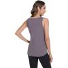 imageWiWi Tank Tops for Women Sleeveless Pajama TShirt Tanks Loungewear Basic Shirts Viscose from Bamboo SXXLAdark Grey
