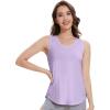 imageWiWi Tank Tops for Women Sleeveless Pajama TShirt Tanks Loungewear Basic Shirts Viscose from Bamboo SXXLBtaro Purple