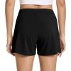 imageWiWi Viscose from Bamboo Pajama Shorts for Women Soft Casual Sleep Wide Leg Lounge Bottoms Pj SXXLBlack
