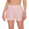 imageWiWi Viscose from Bamboo Pajama Shorts for Women Soft Casual Sleep Wide Leg Lounge Bottoms Pj SXXLCream Pink