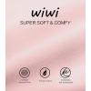 imageWiWi Viscose from Bamboo Pajama Shorts for Women Soft Casual Sleep Wide Leg Lounge Bottoms Pj SXXLCream Pink