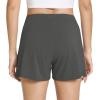 imageWiWi Viscose from Bamboo Pajama Shorts for Women Soft Casual Sleep Wide Leg Lounge Bottoms Pj SXXLIron Grey