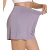 imageWiWi Viscose from Bamboo Pajama Shorts for Women Soft Casual Sleep Wide Leg Lounge Bottoms Pj SXXLViolet