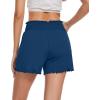 imageWiWi Viscose from Bamboo Pajama Shorts for Women Soft Sleep Boxers High Waisted Lounge Short Pj Bottoms SXXLInk Blue