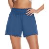 imageWiWi Viscose from Bamboo Pajama Shorts for Women Soft Sleep Boxers High Waisted Lounge Short Pj Bottoms SXXLPrussian Bluee