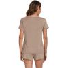 imageWiWi Viscose from Bamboo Pajamas for Women Short Sleeve Summer Tops with Shorts Pajama Set Cooling SXXLCamel