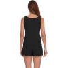 imageWiWi Viscose from Bamboo Pajamas for Women Tank Top and Shorts Pajama Set Soft Sleepwear SXXLAblack