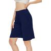 imageWiWi Viscose from Bamboo Soft Sleep Shorts for Women Short Pants Pajama Bottoms Lounge Plus SizeNavy