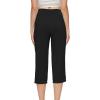 imageWiWi Viscose from Bamboo Womens Capri Pajama Pants Lounge Casual Bottoms Cute Capris SXXLBlack