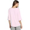 imageWiWi Womens 34 Sleeve Pajamas Set Soft Bamboo Viscose Top with Pants Sleepwear Plus Size Lightweight Pjs S4XApinkheather Grey