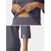 imageWiWi Womens 34 Sleeve Pajamas Set Soft Bamboo Viscose Top with Pants Sleepwear Plus Size Lightweight Pjs S4XBdark Grey