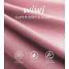 imageWiWi Womens Pajama Pants Loose Sleep Bottoms for Women High Waisted Casual Rayon Lounge Palazzo Bottom SXXLDusty Rose