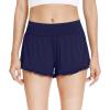 imageWiWi Womens Pajama Shorts Loose Comfy Pajamas Bottoms Lightweight Viscose from Bamboo Sleepwear SXXLAnavy