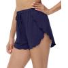 imageWiWi Womens Pajama Shorts Loose Comfy Pajamas Bottoms Lightweight Viscose from Bamboo Sleepwear SXXLBnavy