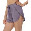 imageWiWi Womens Pajama Shorts Loose Comfy Pajamas Bottoms Lightweight Viscose from Bamboo Sleepwear SXXLBviolet