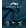 imageWiWi Womens Sleeveless Pajama Set Summer Sleepwear Soft Pjs Sets Tank Top Shorts Loungewear Viscose from Bamboo SXXLInk Blue