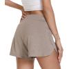 imageWiWi Womens Summer Pajamas Shorts Viscose from Bamboo Lightweight Pajama Bottoms SXXLCamel