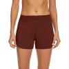 imageWiWi Womens Summer Pajamas Shorts Viscose from Bamboo Lightweight Pajama Bottoms SXXLChocolate Brown
