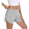 imageWiWi Womens Summer Pajamas Shorts Viscose from Bamboo Lightweight Pajama Bottoms SXXLLight Heather Grey