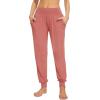imageWiWi Womens Viscose from Bamboo Joggers Casual Pajama Pants Loose Yoga Bottoms Comfy Lounge Sweatpants with Pockets SXXLCameo
