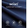 imageWiWi Womens Viscose from Bamboo Joggers Casual Pajama Pants Loose Yoga Bottoms Comfy Lounge Sweatpants with Pockets SXXLNavy Blue