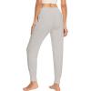 imageWiWi Womens Viscose from Bamboo Joggers Casual Pajama Pants Loose Yoga Bottoms Comfy Lounge Sweatpants with Pockets SXXLOat Milk