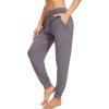 imageWiWi Womens Viscose from Bamboo Joggers Casual Pajama Pants Loose Yoga Bottoms Comfy Lounge Sweatpants with Pockets SXXLPurplish Grey