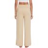 imageWiWi Womens Viscose from Bamboo Lounge Pants Soft Wide Leg Pajama Bottoms Palazzo Yoga Pant Casual Pj Bottom SXXLGray Sand