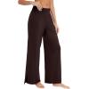 imageWiWi Womens Viscose from Bamboo Lounge Pants Soft Wide Leg Pajama Bottoms Palazzo Yoga Pant Casual Pj Bottom SXXLMocha
