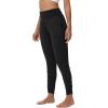imageWiWi Womens Yoga Pants with Pockets  Viscose from Bamboo HighWaist Joggers Sweatpants Lounge Pajama Bottoms SXXLBlack
