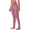 imageWiWi Womens Yoga Pants with Pockets  Viscose from Bamboo HighWaist Joggers Sweatpants Lounge Pajama Bottoms SXXLDusty Rose