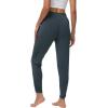 imageWiWi Womens Yoga Pants with Pockets  Viscose from Bamboo HighWaist Joggers Sweatpants Lounge Pajama Bottoms SXXLMidnight Blue