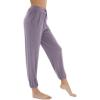 imageWiWi Pajama Pants for Women Lounge Joggers Yoga Viscose from Bamboo Bottoms Plus Size Pajamas Pant Sweatpants S4XViolet