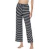 A-black Heather Grey Stripe