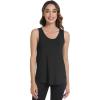 imageWiWi Tank Tops for Women Sleeveless Pajama TShirt Tanks Loungewear Basic Shirts Viscose from Bamboo SXXLAblack