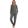 B-dark Heather Grey