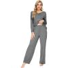 A-dark Heather Grey