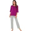 A-dark Reddish Purple+light Grey