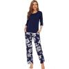 A-navy Floral