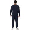 imageWiWi Mens Tracksuit Athletic Sweatsuits Long Sleeve 2 Piece Outfit Running Jogging Casual Loungwear Sport Suit Sets SXXLDark Navy