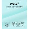 imageWiWi Pajamas for Women Long Sleeve Sleepwear with Pants Set Soft Casual Pj Warm Lounge Sets SXXLAaqua