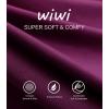 imageWiWi Pajamas for Women Long Sleeve Sleepwear with Pants Set Soft Casual Pj Warm Lounge Sets SXXLApurplish Red