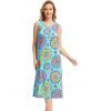imageWiWi Viscose from Bamboo Tank Nightgown for Women UNeck Summer Sleeveless Sleep Shirts SXXLBdatura