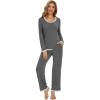 A-dark Heather Grey