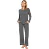 B-dark Heather Grey