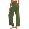 imageWiWi Pajama Pants for Women Comfy Soft Comfortable Pajamas Womens Lounge Sleep Pj Bottoms Viscose from Bamboo SXXLAiron Greyarmy Green