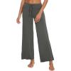 imageWiWi Pajama Pants for Women Comfy Soft Comfortable Pajamas Womens Lounge Sleep Pj Bottoms Viscose from Bamboo SXXLAiron Greyarmy Green