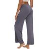 imageWiWi Pajama Pants for Women Comfy Soft Comfortable Pajamas Womens Lounge Sleep Pj Bottoms Viscose from Bamboo SXXLAvioletdark Grey