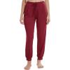 imageWiWi Pajama Pants for Women Viscose from Bamboo Lounge Bottoms with Pocket Sweatpants Joggers Night Pant SXXLWine
